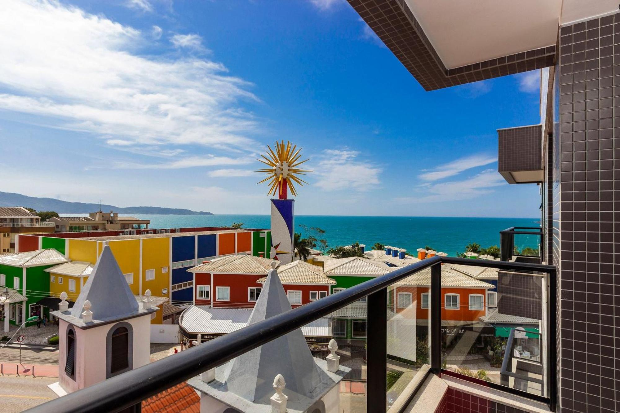 Aion Suites 303 - Lindo Apartamento Com Vista Para O Mar, A 60M Da Praia De Bombinhas, Com Piscina E Academia No Rooftop. المظهر الخارجي الصورة